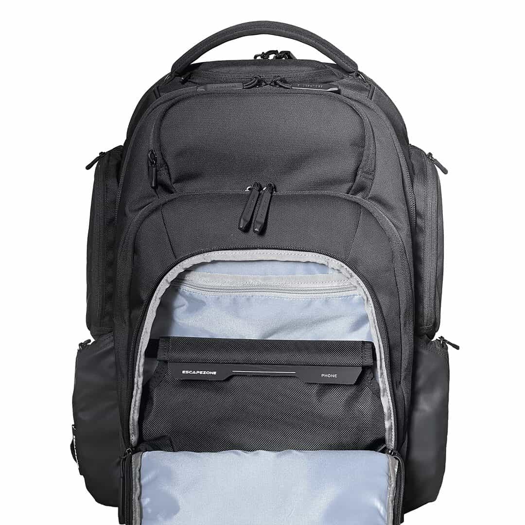 EscapeZone Dual Protection – Four Faraday Pouch/Ballistic BackPack