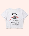 Women Crop Top - I SURVIVED THE BEAR MARKET